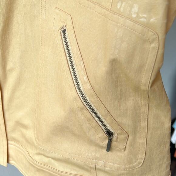 NWOT Chico’s Golden Gleam Becker Jacket - size 3 - Picture 7 of 11